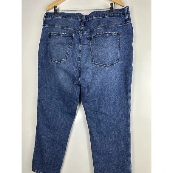 J. Crew Factory Slim Boyfriend Jean All-Day Stretch Plus Size 34 BT047 Blue Wash - Picture 10 of 12